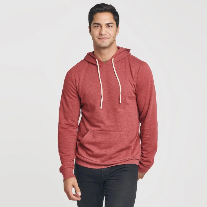 Cardinal Red Fleece Pull Over Hoodie sold by True Classic