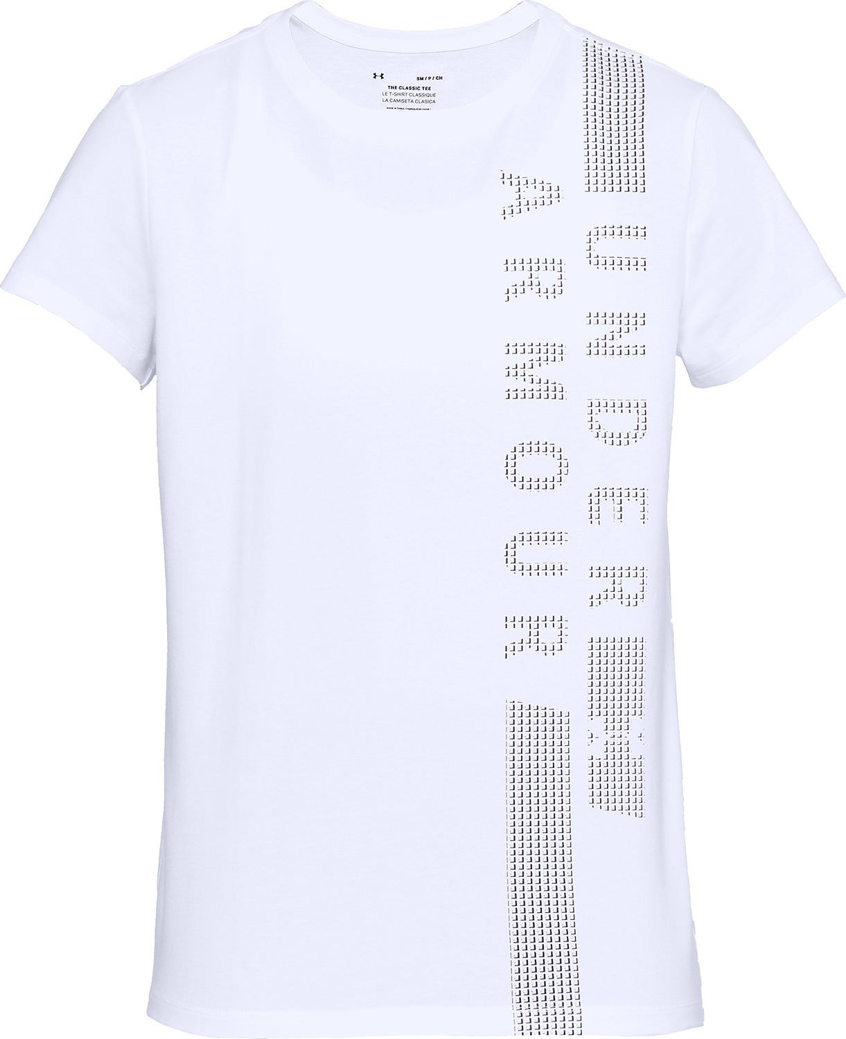 Women's UA Vertical Graphic Classic Crew|-|Chandail à col rond UA Vertical Graphic Classic Femme sold by Altitude Sports