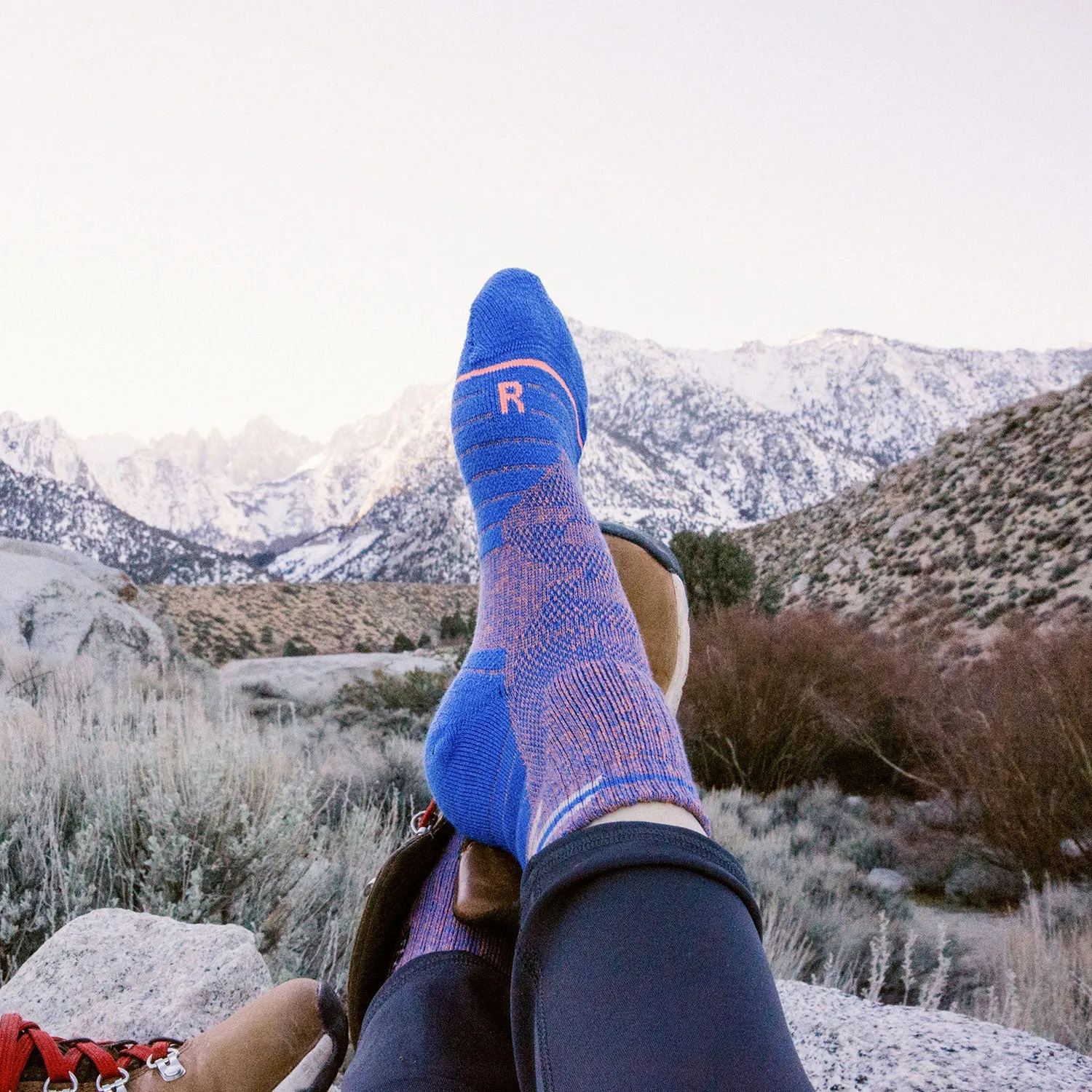 Women's Bezel Hike QTR Socks|-|Chaussettes Bezel Hike QTR Femme sold by Altitude Sports product image thumbnail 2