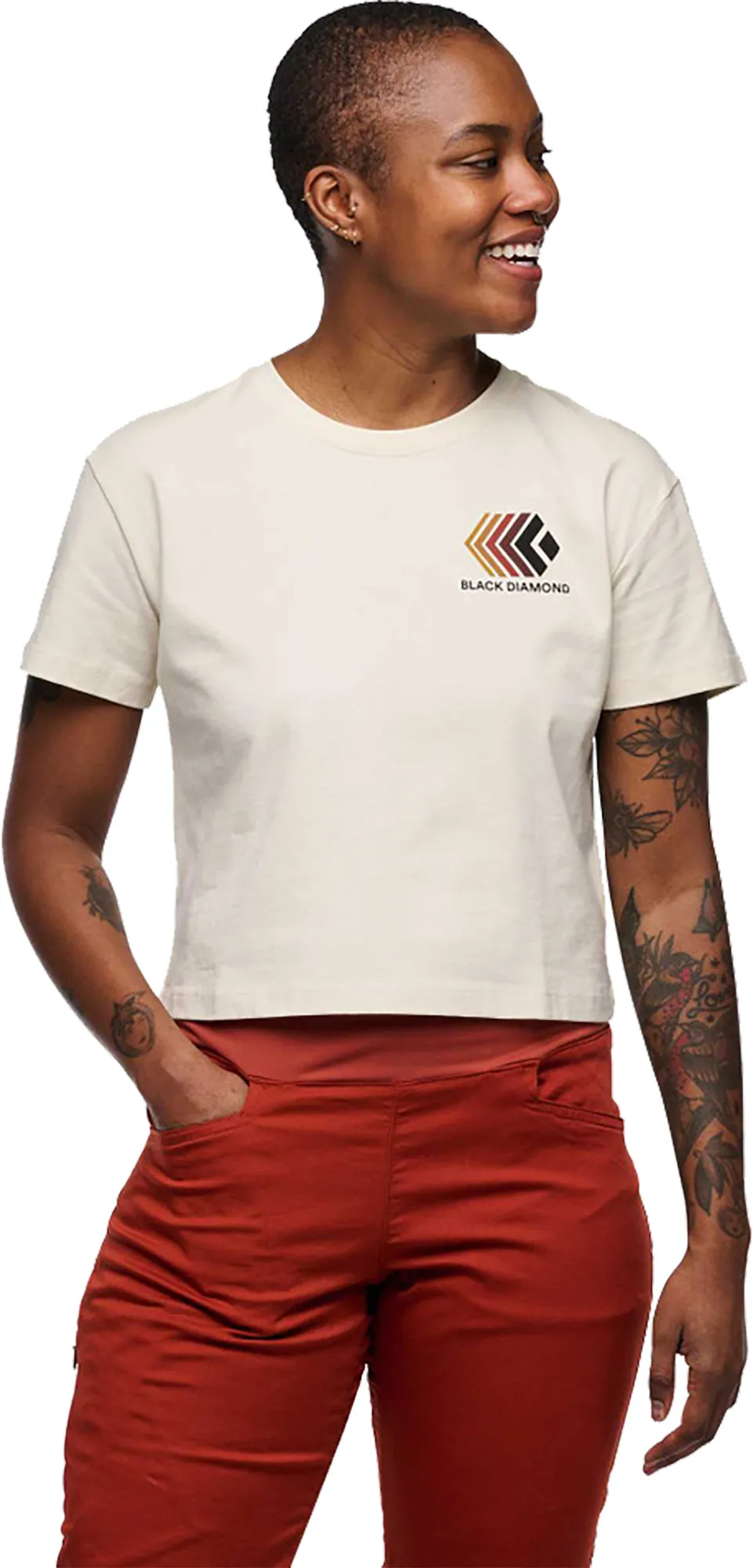Faded Crop Short Sleeve Tee - Women's|-|T-shirt court à manches courtes Faded Crop - Femme sold by Altitude Sports product image thumbnail 4