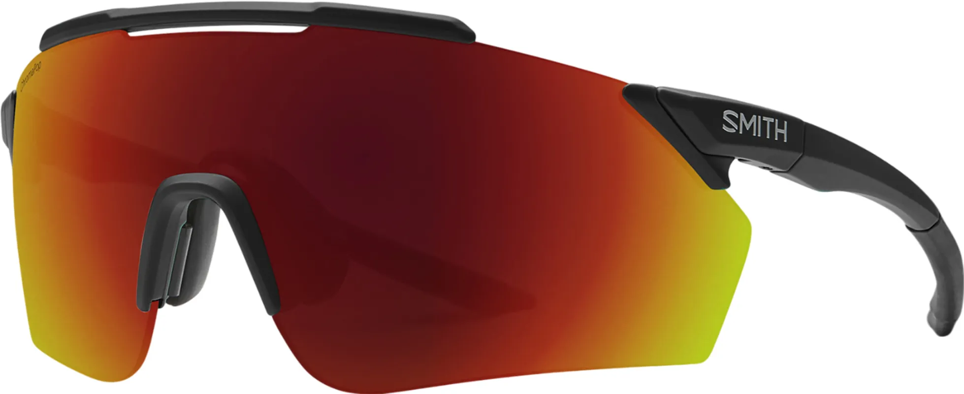 Ruckus Sunglasses - Matte Black - ChromaPop Red Mirror Lens - Unisex|-|Lunettes de soleil Ruckus - Matte Black - Verres ChromaPop Red Mirror - Unisexe sold by Altitude Sports