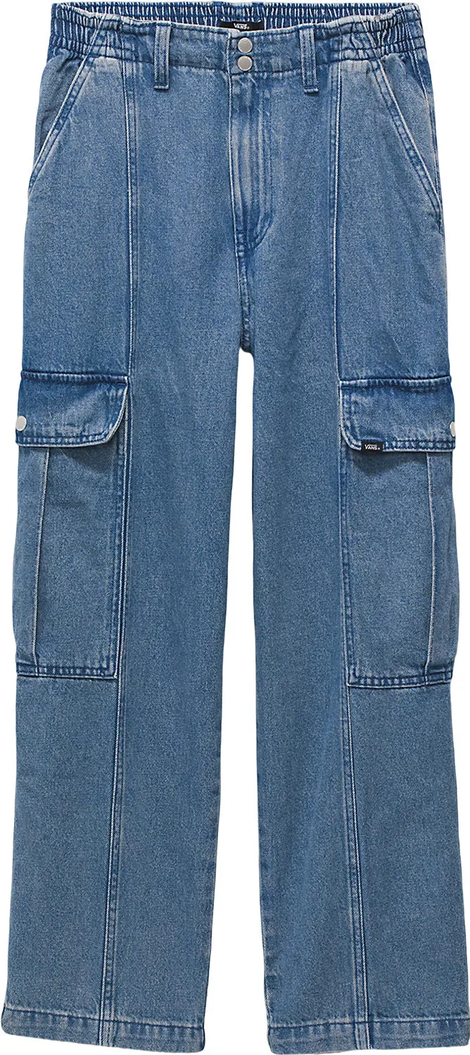 Sidewalk Denim Cargo Pant - Women's|-|Pantalon cargo en denim Sidewalk - Femme sold by Altitude Sports