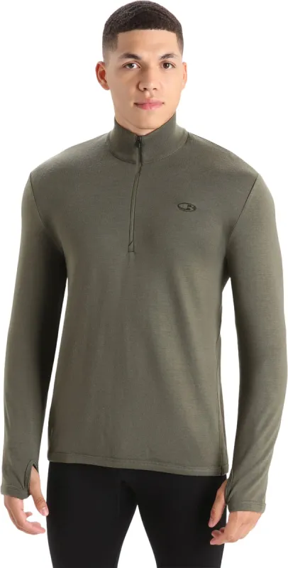 Merino Original Long Sleeve Half Zip Top - Men's|-|Haut à manches longues et demi-glissière Mérino Original - Homme sold by Altitude Sports