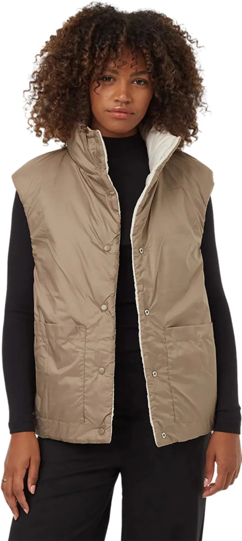 Cloud Shell Reversible Oversized Vest - Women's|-|Veste réversible surdimensionnée Cloud Shell - Femme sold by Altitude Sports