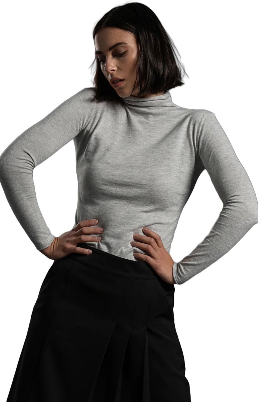 Cotton Silk Turtleneck - Women's|-|Col roulé en coton et soie - Femme sold by Altitude Sports