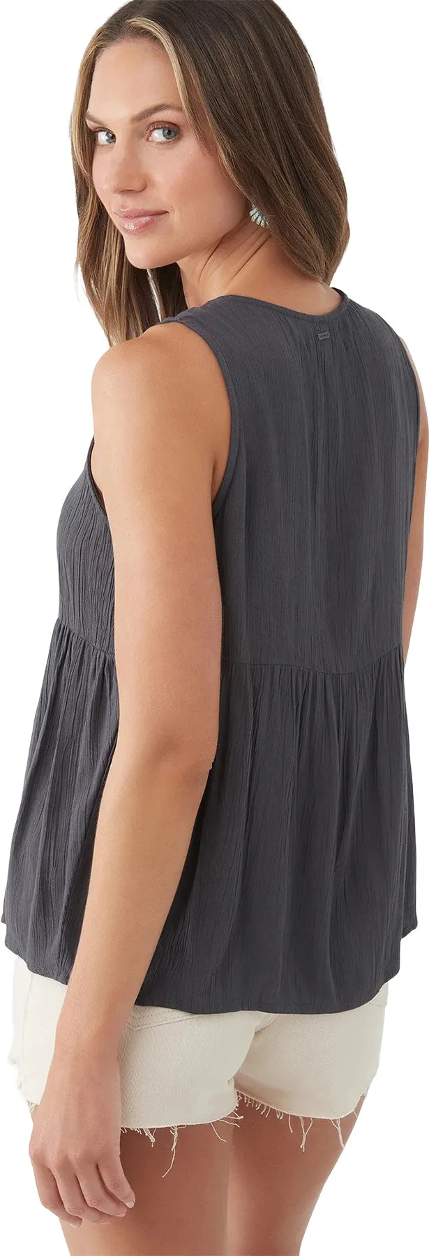 Chrystie Solid Short Sleeve Woven Top - Women’s|-|Haut à manches courtes Chrystie Solid - Femme sold by Altitude Sports product image thumbnail 2