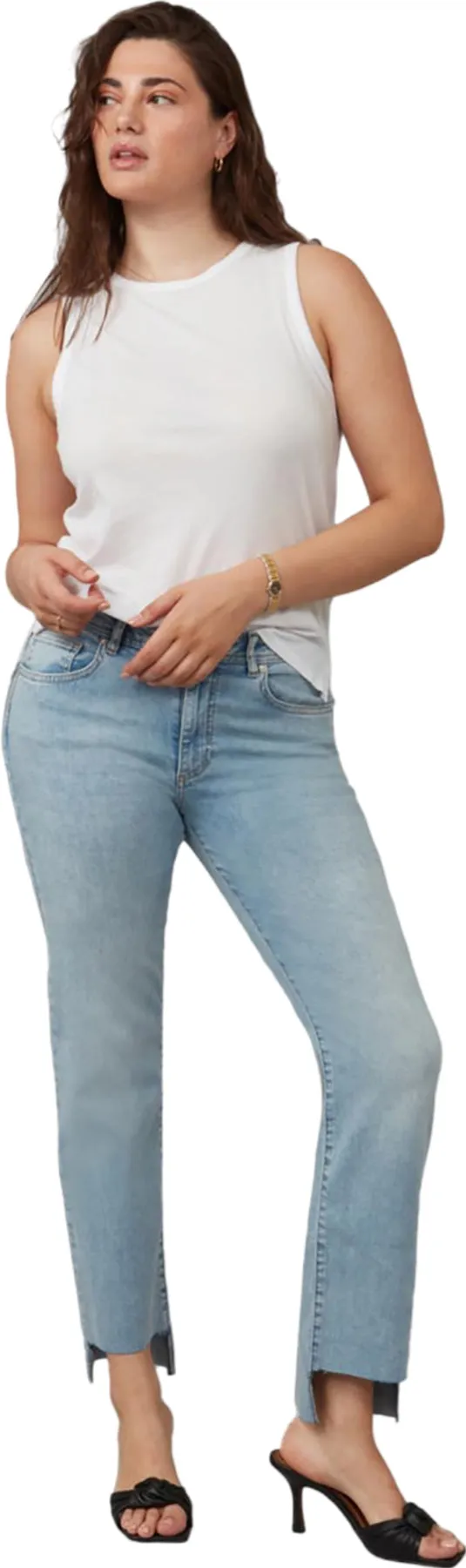 Jasper Mid Rise Straight Leg Jeans - Women's|-|Jean à jambe droite et taille mi-haute Jasper - Femme sold by Altitude Sports