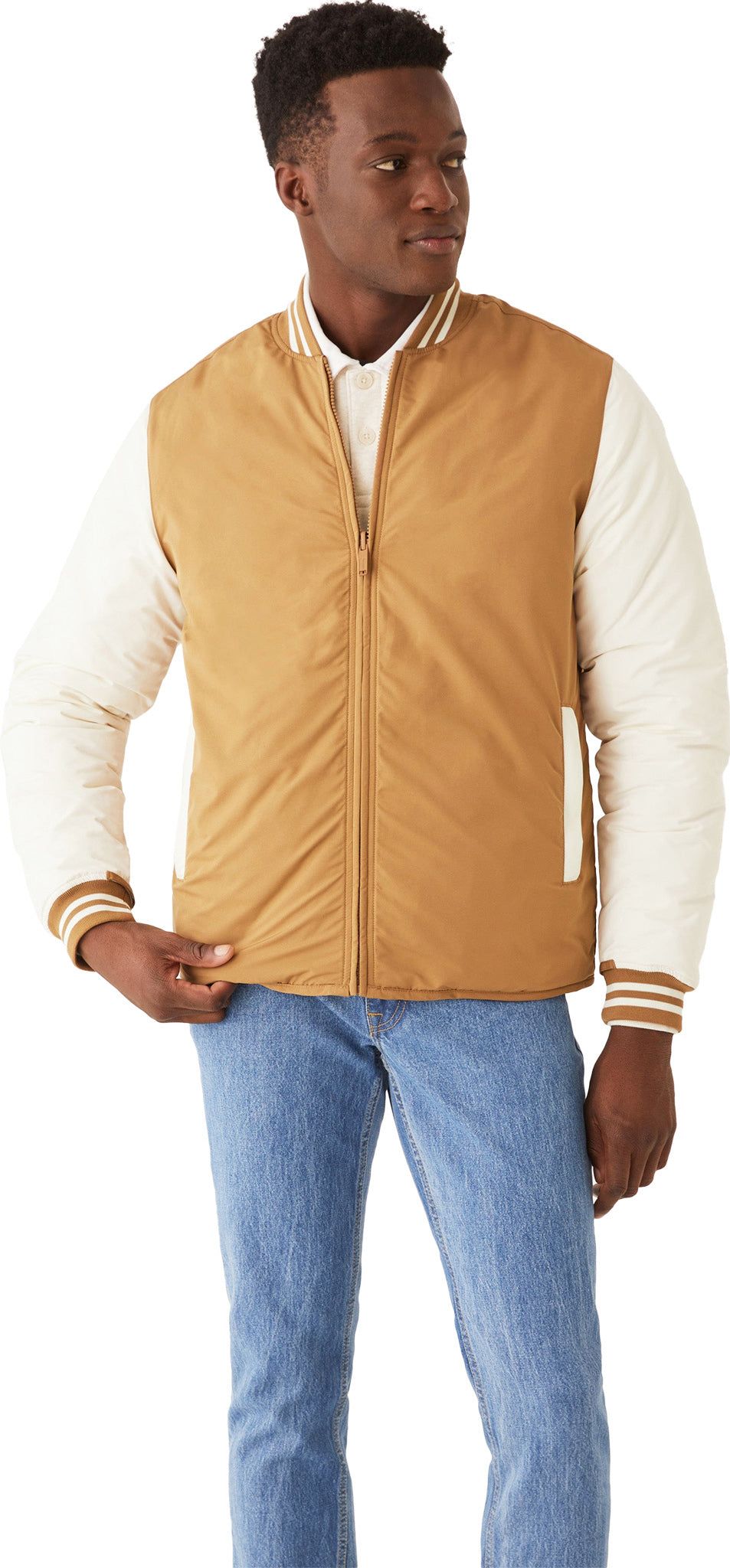 Varsity Skyline Bomber Jacket - Men's|-|Blouson aviateur universitaire Skyline - Homme sold by Altitude Sports