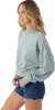 Moment Crop Crew Neck Sweatshirt - Women's|-|Chandail en molleton écourté à col rond Moment - Femme sold by Altitude Sports