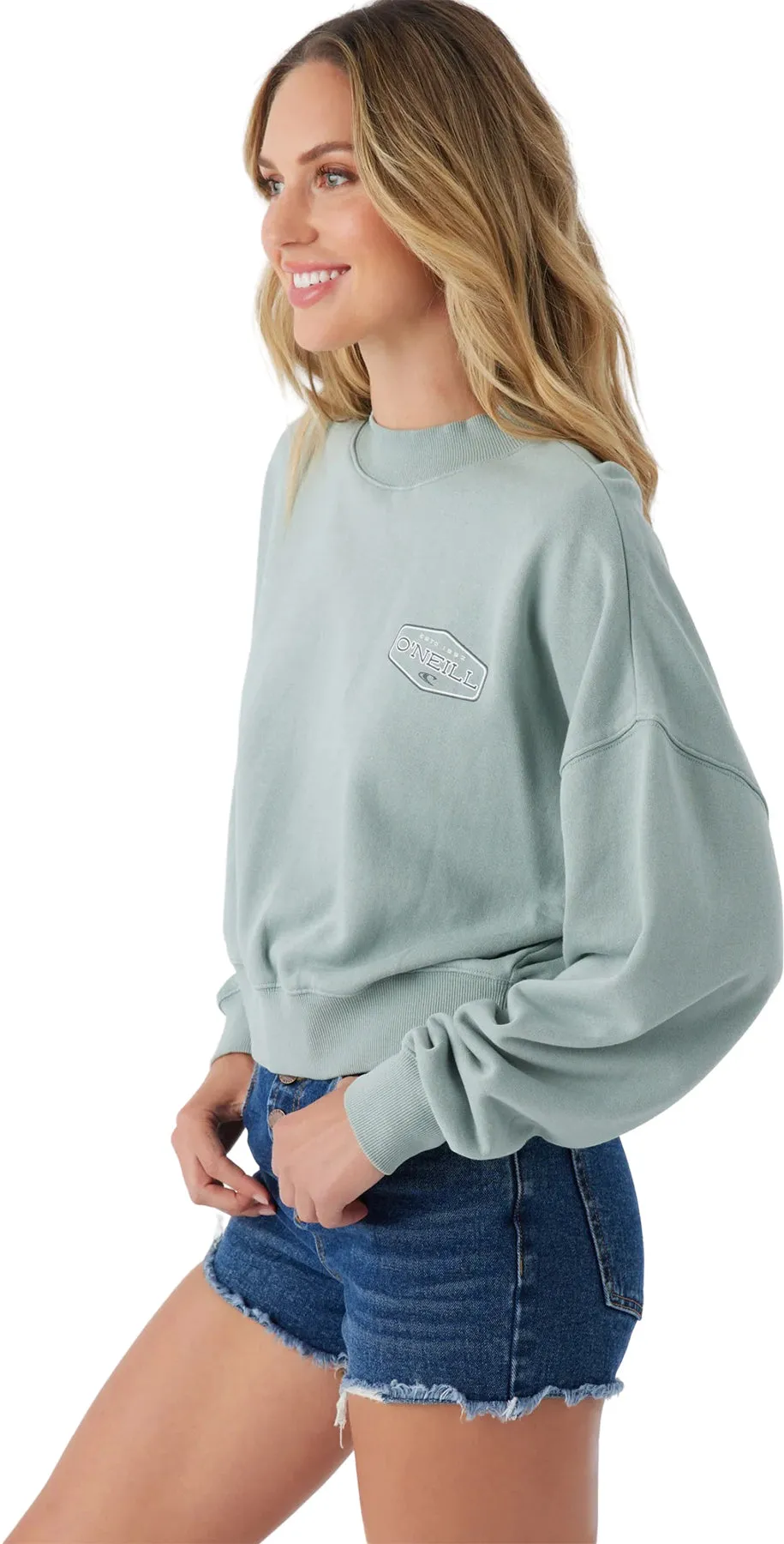 Moment Crop Crew Neck Sweatshirt - Women's|-|Chandail en molleton écourté à col rond Moment - Femme sold by Altitude Sports product image thumbnail 3