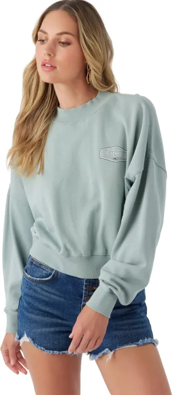 Moment Crop Crew Neck Sweatshirt - Women's|-|Chandail en molleton écourté à col rond Moment - Femme sold by Altitude Sports