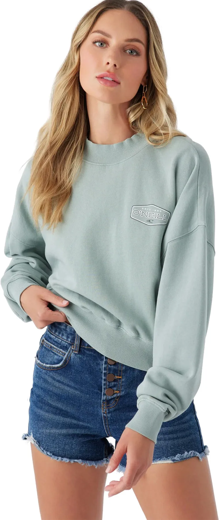 Moment Crop Crew Neck Sweatshirt - Women's|-|Chandail en molleton écourté à col rond Moment - Femme sold by Altitude Sports product image thumbnail 2