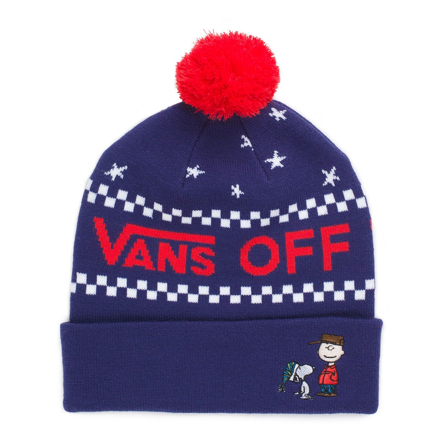 Women's Peanuts Christmas Pom Beanie|-|Tuque Peanuts Christmas Pom Femme sold by Altitude Sports