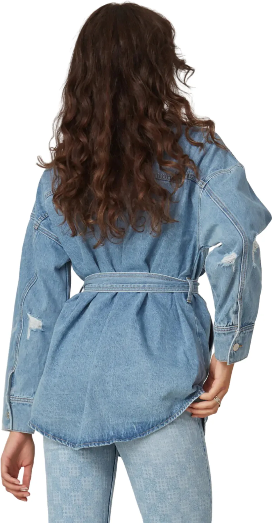 Hayden Belted Shacket - Women's|-|Manteau-chemise à ceinture Hayden - Femme sold by Altitude Sports product image thumbnail 4