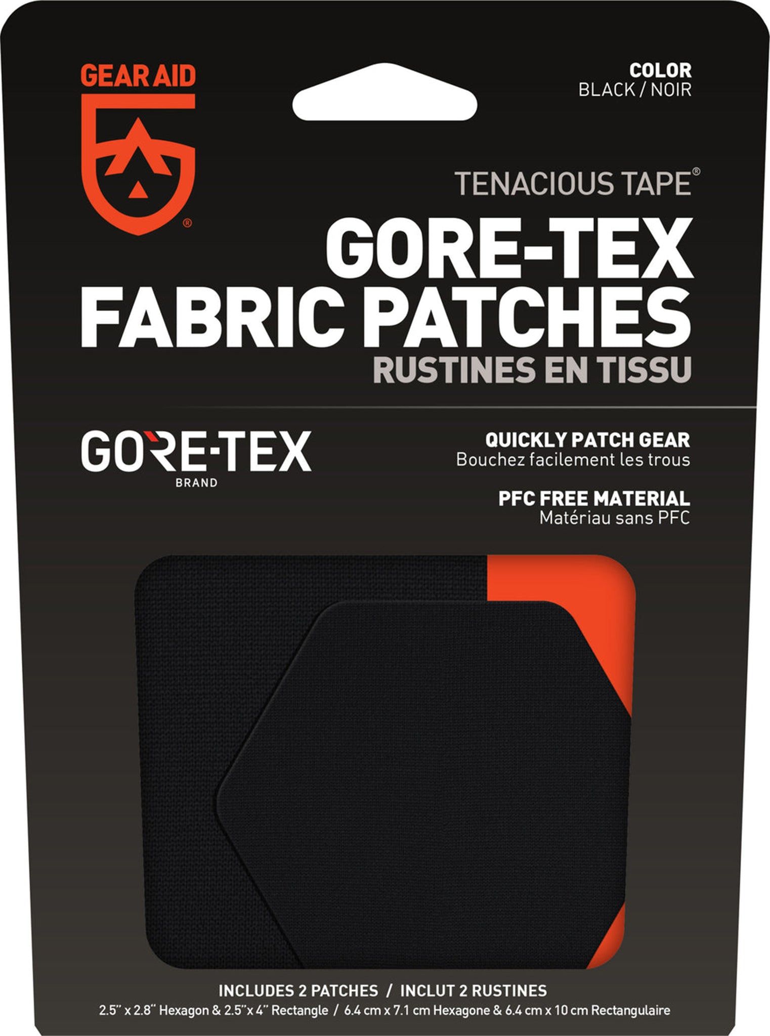Tenacious Tape GORE-TEX Fabric Patches|-|Rustines en tissu GORE-TEX Tenacious Tape sold by Altitude Sports