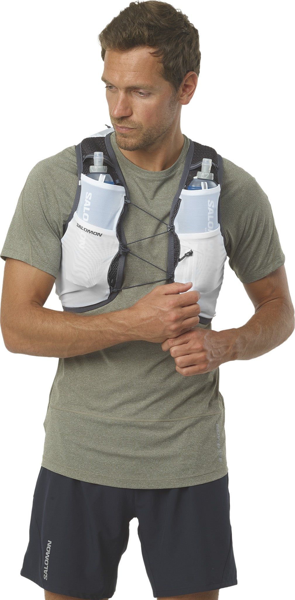 Active Skin Running Vest with Fasks 8L - Unisex|-|Gilet de course avec flacons Active Skin 8L - Unisexe sold by Altitude Sports product image thumbnail 3