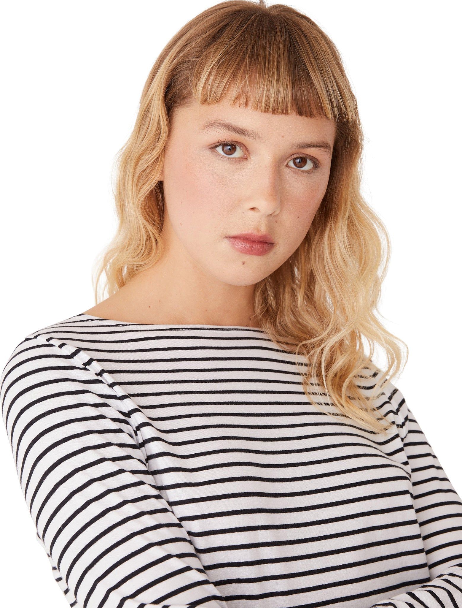 Striped Long Sleeve T-Shirt - Women's|-|T-shirt rayé à manches longues - Femme sold by Altitude Sports product image thumbnail 4