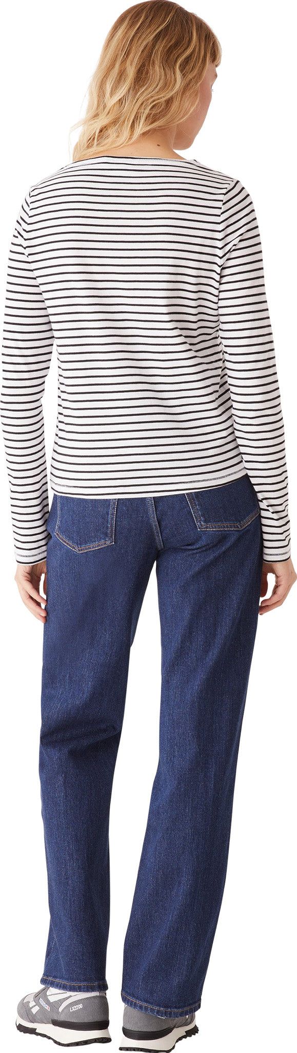 Striped Long Sleeve T-Shirt - Women's|-|T-shirt rayé à manches longues - Femme sold by Altitude Sports product image thumbnail 2