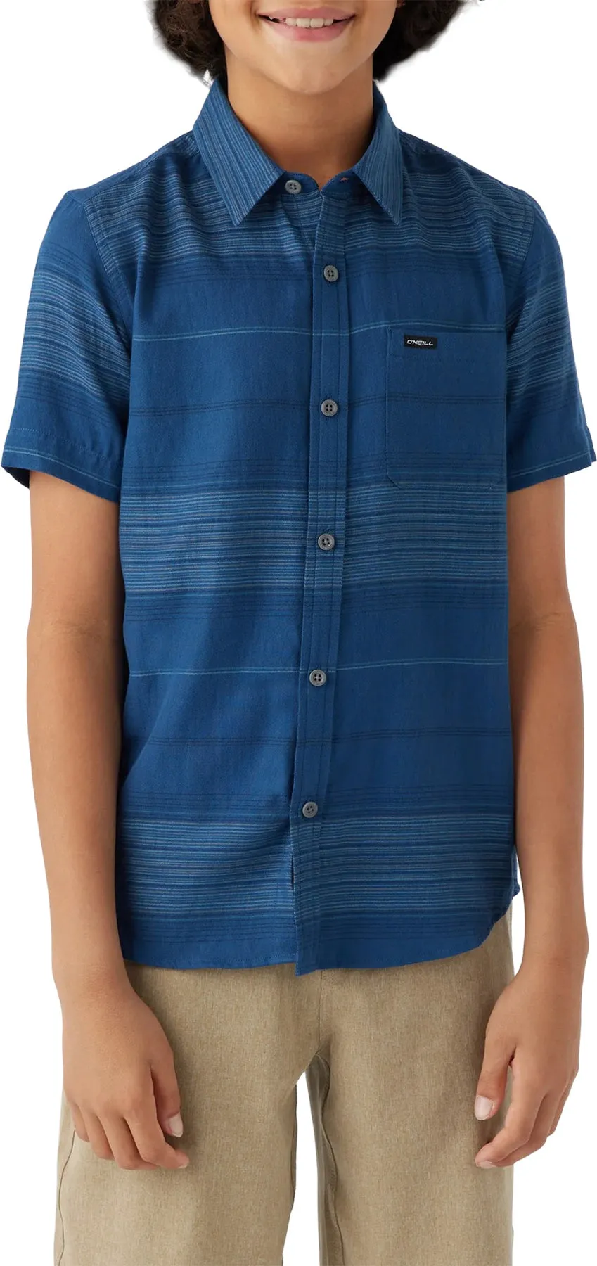 Seafaring Stripe Button-Up Shirt - Boys|-|Chemise boutonnée à rayures Seafaring - Garçon sold by Altitude Sports product image thumbnail 4