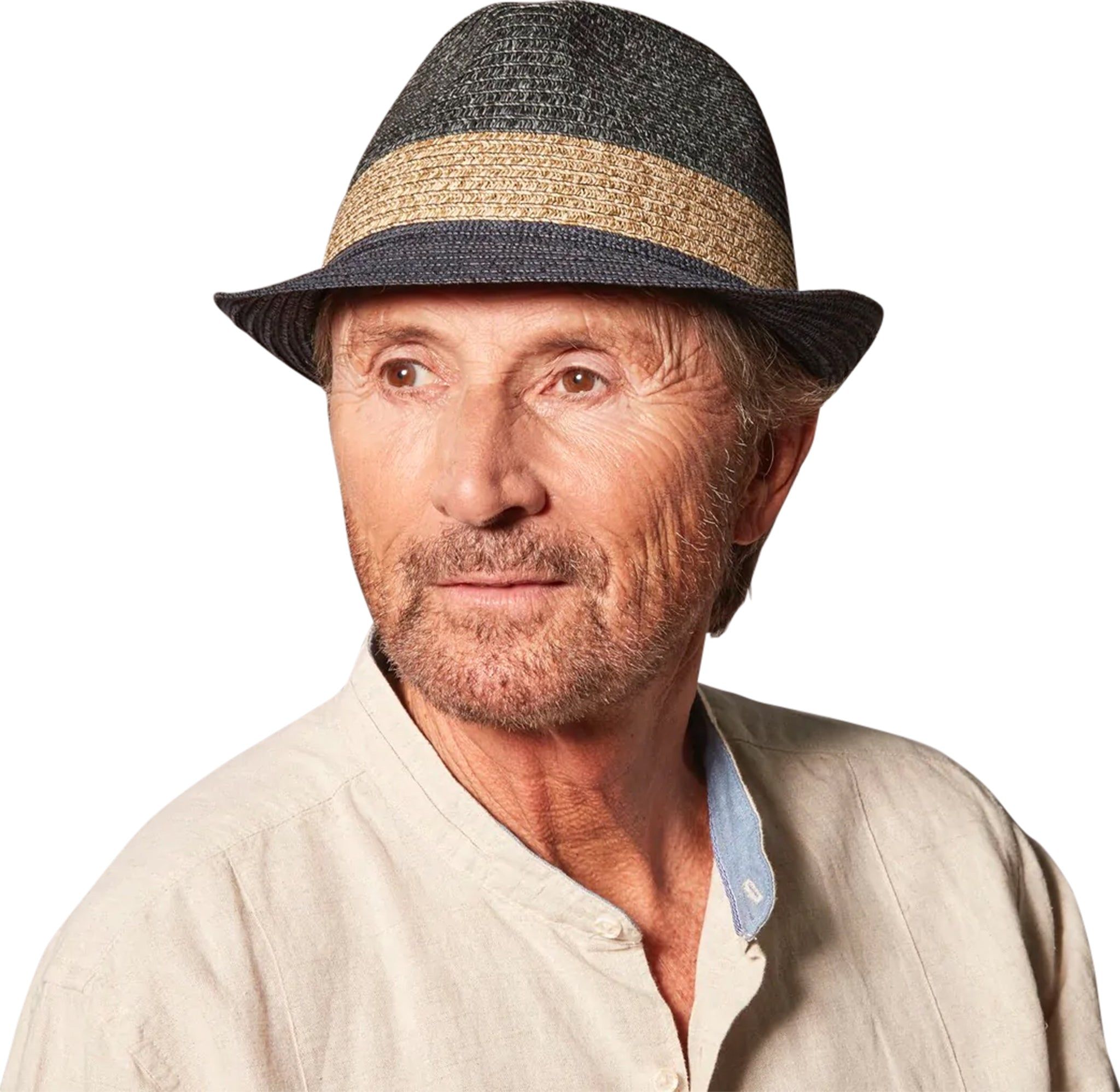 Felix Paper Straw Fedora Hat - Unisex|-|Chapeau fedora en paille de papier Felix - Unisexe sold by Altitude Sports product image thumbnail 2