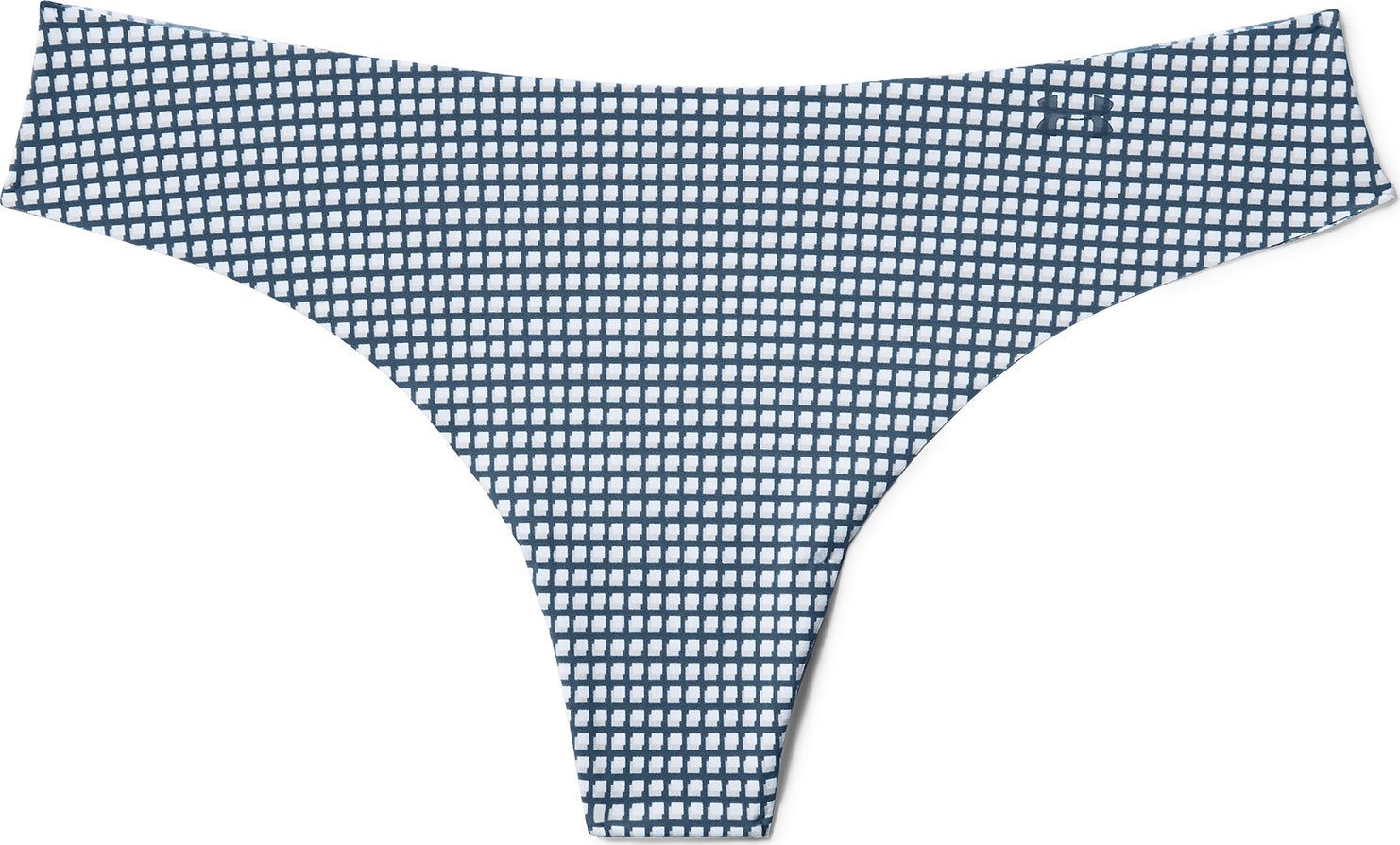 Women's UA Pure Stretch Thong Printed|-|Culotte brésilienne imprimée UA Pure Stretch Femme sold by Altitude Sports