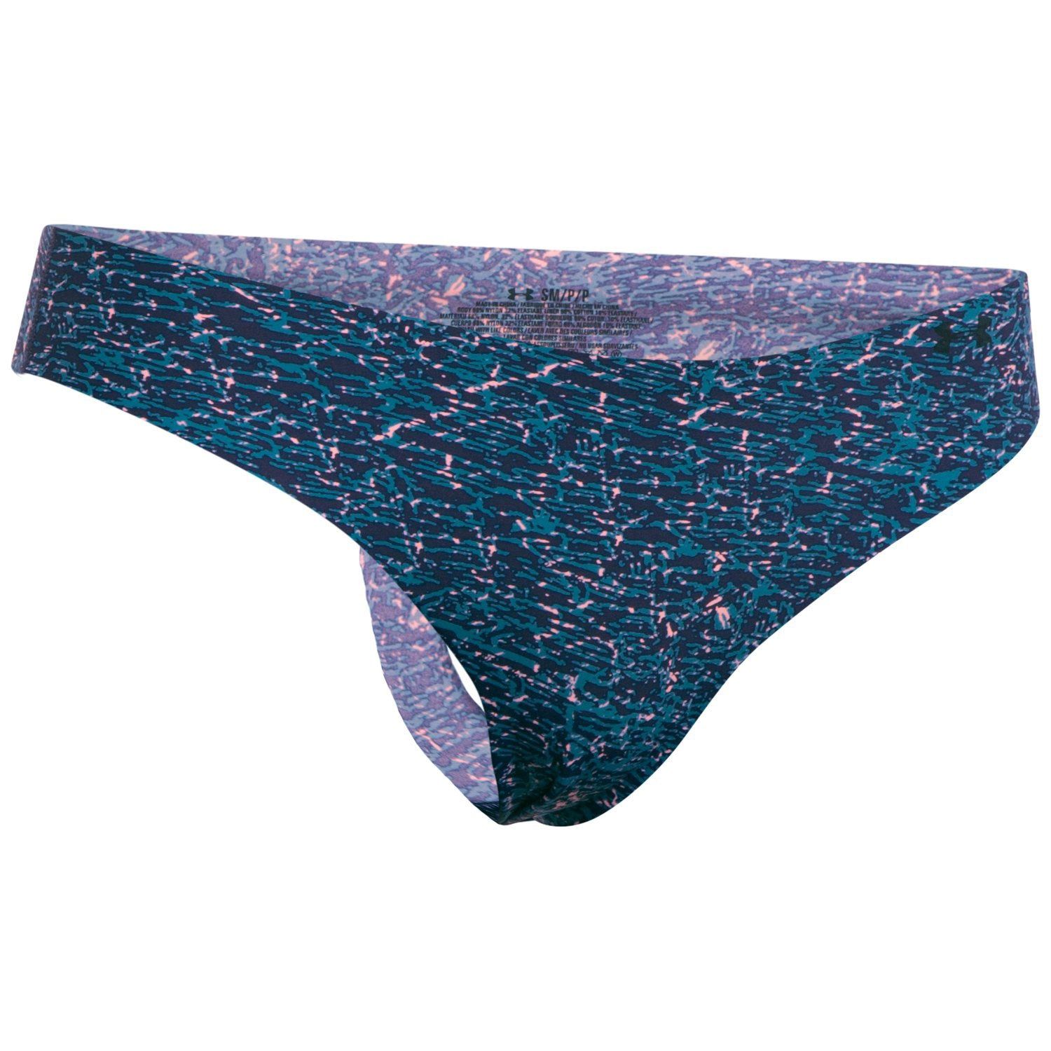 Women's UA Pure Stretch Thong Printed|-|Culotte brésilienne imprimée UA Pure Stretch Femme sold by Altitude Sports product image thumbnail 3