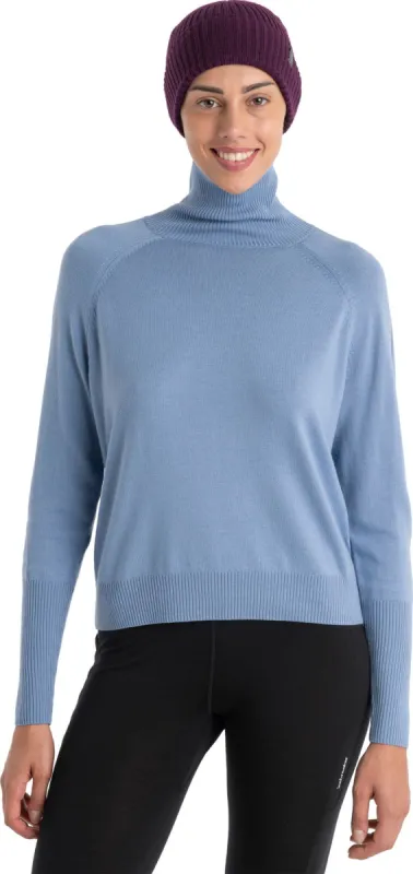 MerinoFine Luxe Long Sleeve High Neck Sweater - Women's|-|Chandail à manches longues et col montant MerinoFine Luxe - Femme sold by Altitude Sports