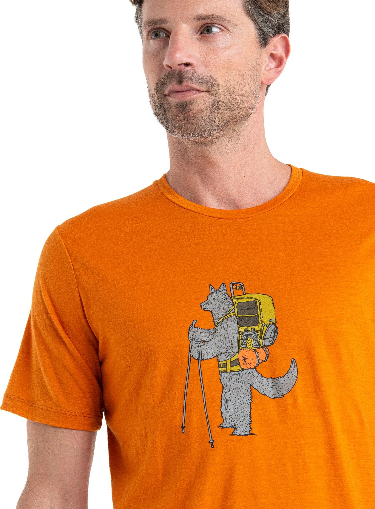 150 Tech Lite II Tech Head Merino Short Sleeve T-Shirt - Men's |-|T-shirt à manches courtes en mérinos Tech Head 150 Tech Lite II - Homme sold by Altitude Sports product image thumbnail 4