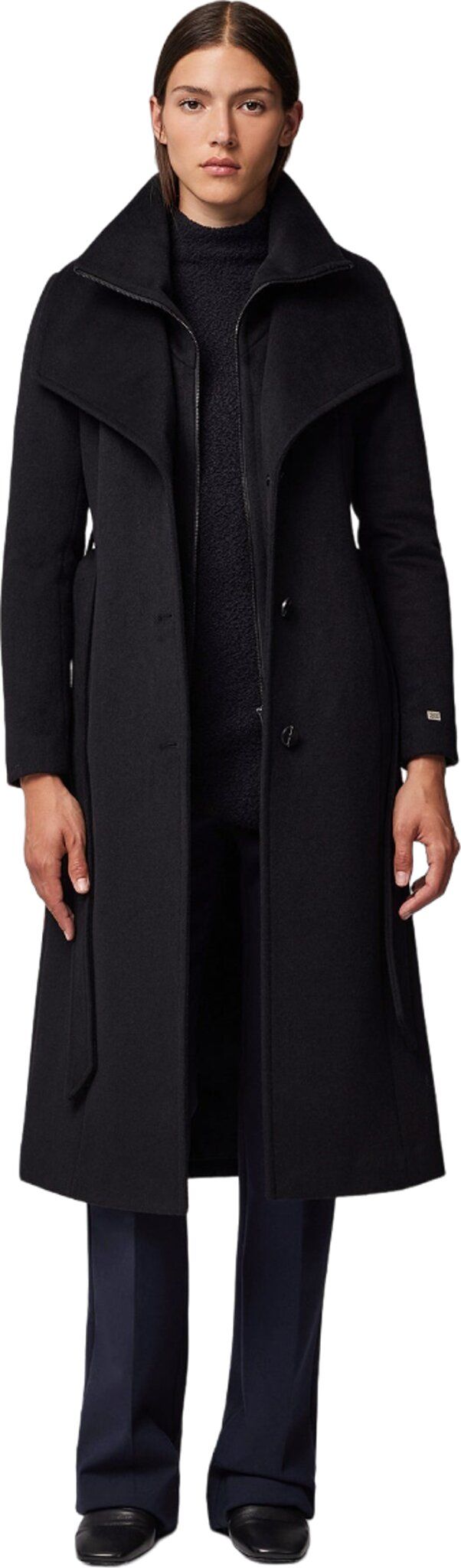 Ilana Slim-Fit Classic Wool Coat with Bib Collar - Women's|-|Manteau ajusté en laine classique avec plastron Ilana - Femme sold by Altitude Sports