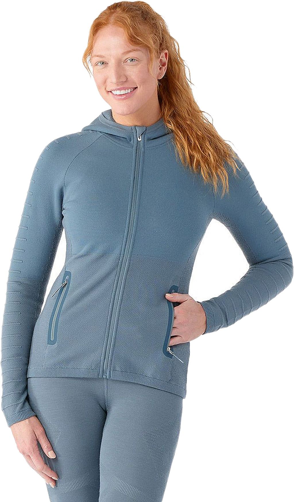 Intraknit Merino Fleece Full Zip Hoodie - Women's|-|Chandail à capuchon à fermeture éclair en molleton mérinos Intraknit - Femme sold by Altitude Sports product image thumbnail 3