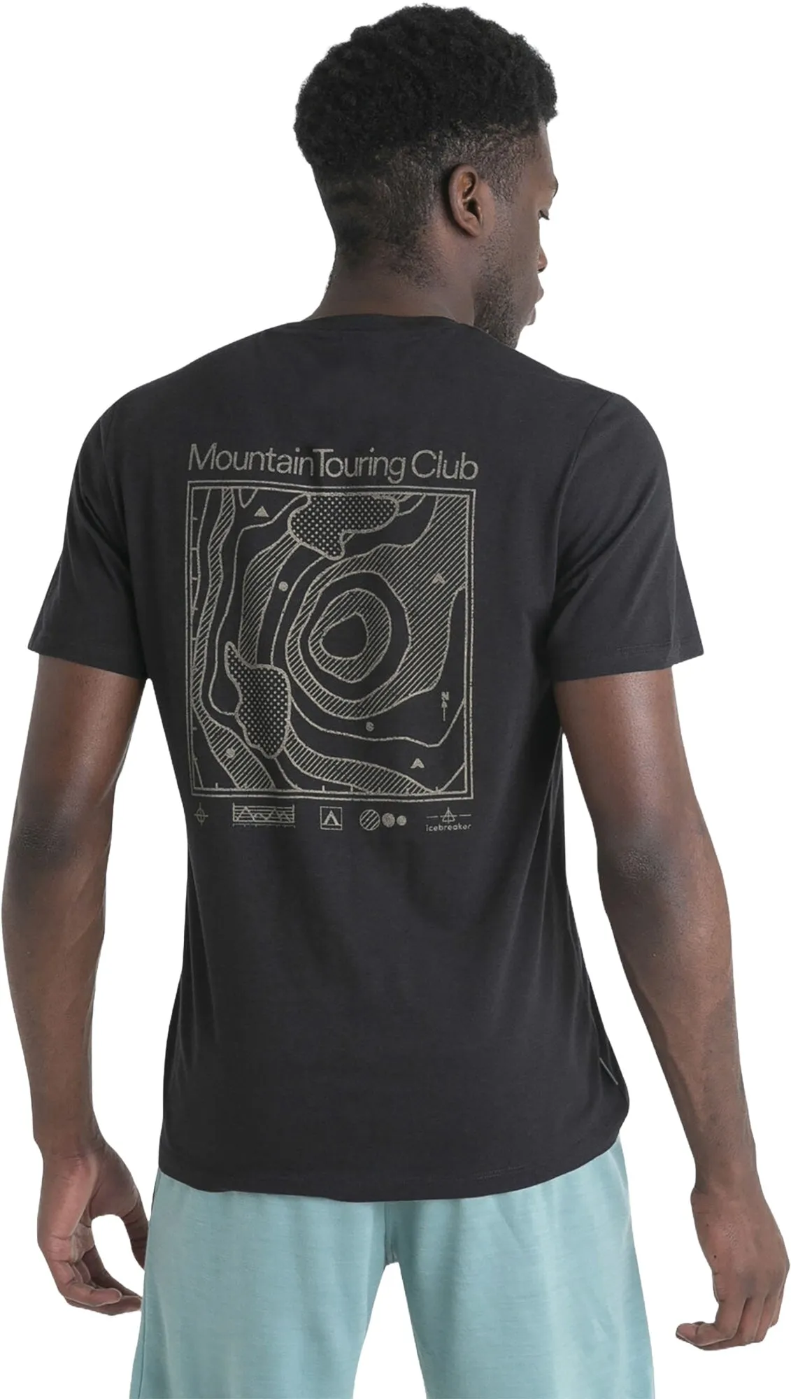 Merino Central Classic Short Sleeve Tee Nature Touring Club - Men's|-|T-shirt classique à manches courtes en mérinos Nature Touring Club - Homme sold by Altitude Sports product image thumbnail 2