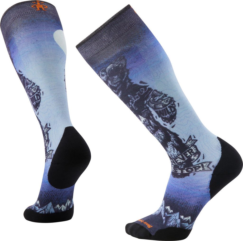 Ski Targeted Cushion Always Explore Print OTC Socks - Unisex|-|Chaussettes de ski à imprimé OTC Always Explore Targeted Cushion - Unisexe sold by Altitude Sports