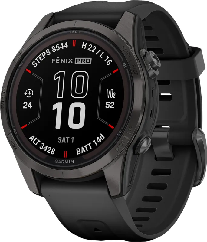 Fenix 7S Pro Sapphire Solar Edition Smart Watch|-|Montre intelligente Fenix 7S Pro Sapphire Solar Edition sold by Altitude Sports