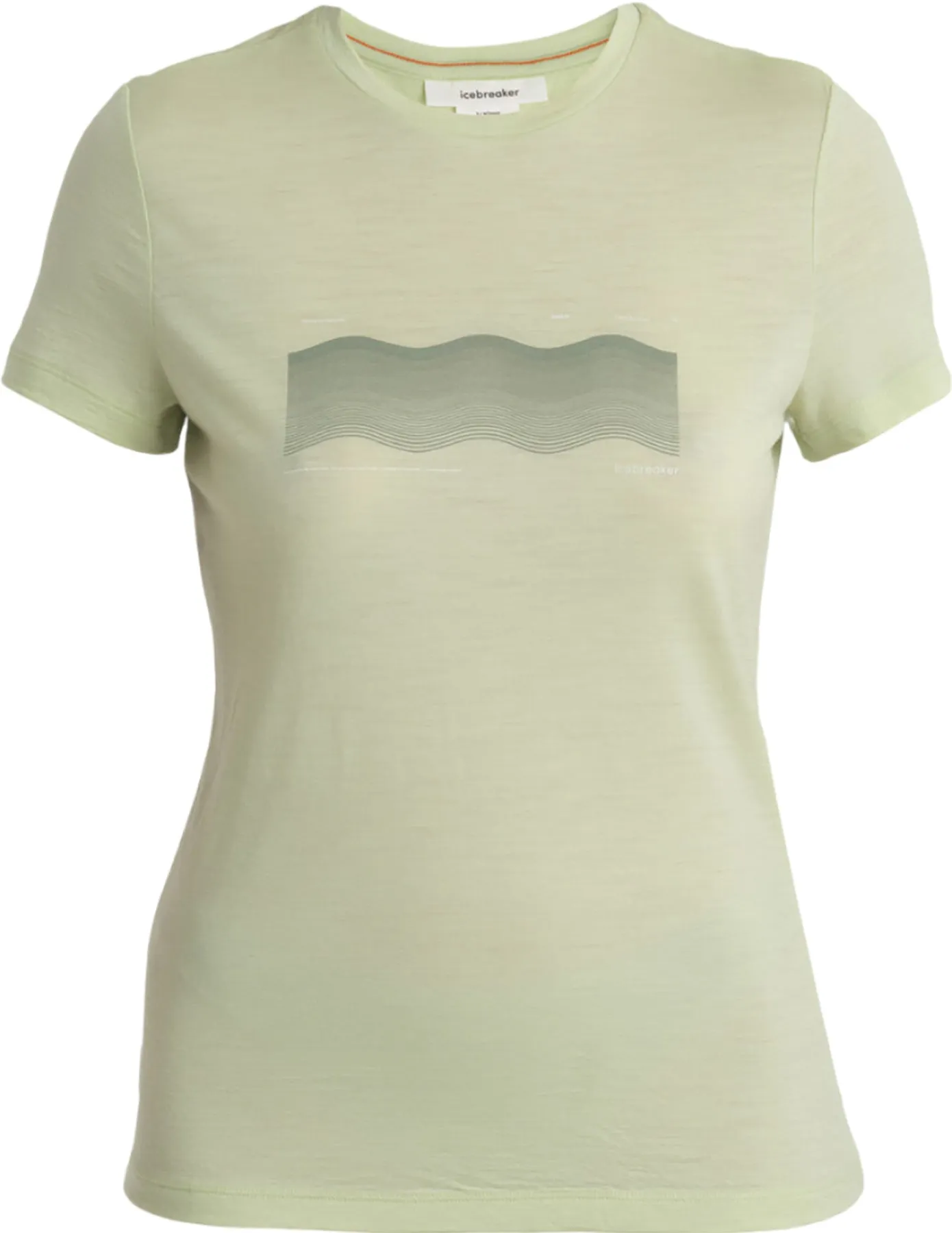 150 Tech Lite III Merino Contour Waves T-Shirt - Women's|-|T-shirt en laine mérinos Contour Waves 150 Tech Lite III - Femme sold by Altitude Sports