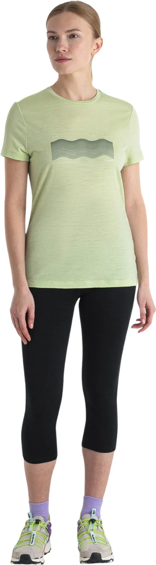 150 Tech Lite III Merino Contour Waves T-Shirt - Women's|-|T-shirt en laine mérinos Contour Waves 150 Tech Lite III - Femme sold by Altitude Sports product image thumbnail 5