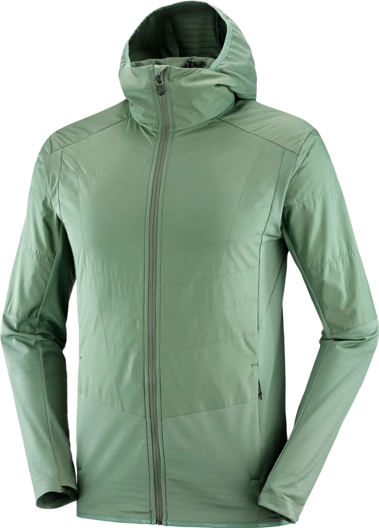 Outline All Season Hybrid Midlayer Hooded Jacket - Men's|-|Manteau à capuchon couche intermédiaire hybride Outline All Season - Homme sold by Altitude Sports