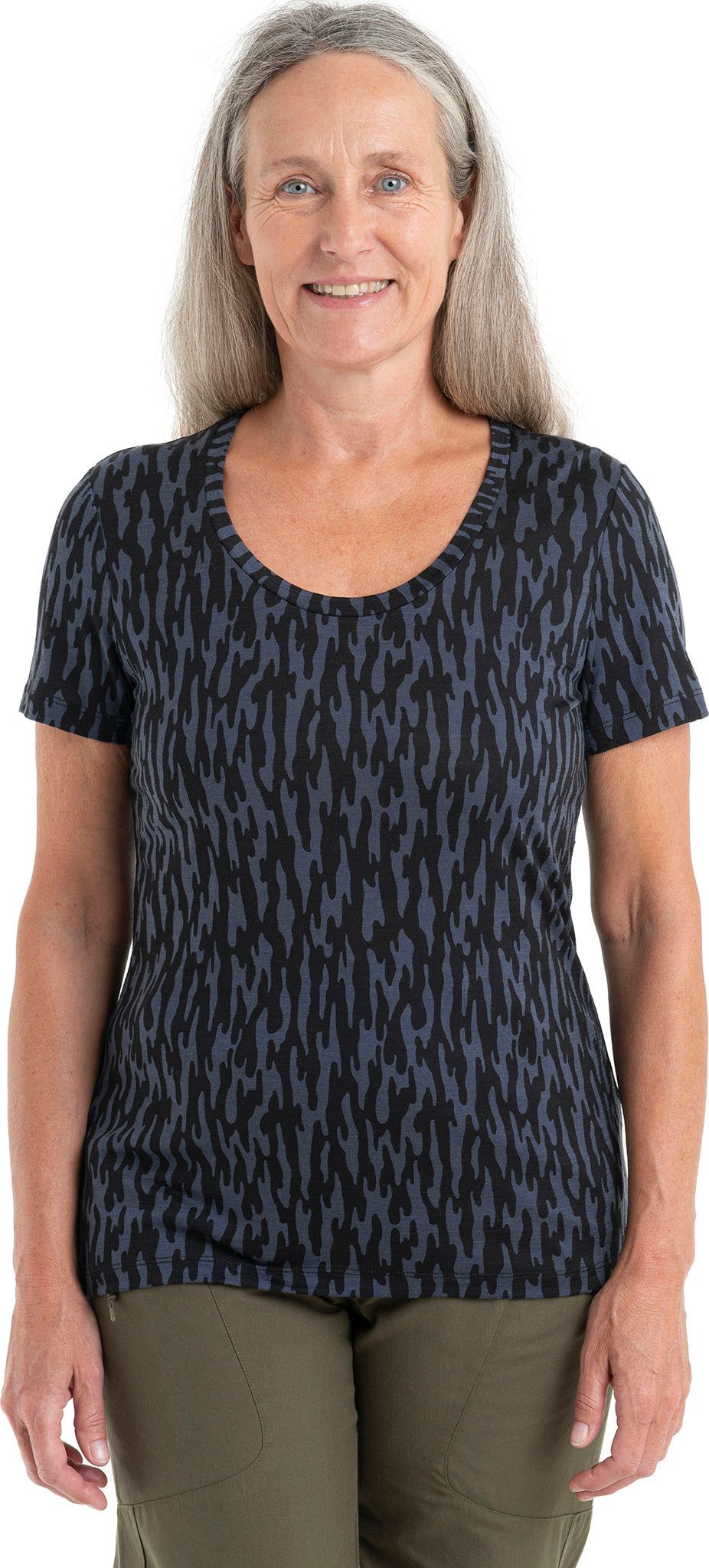 150 Tech Lite II Glacial Flow Merino Short Sleeve Scoop Neck T-Shirt - Women's|-|T-shirt à manches courtes et encolure dégagée en mérinos Glacial Flow 150 Tech Lite II - Femme sold by Altitude Sports product image thumbnail 4