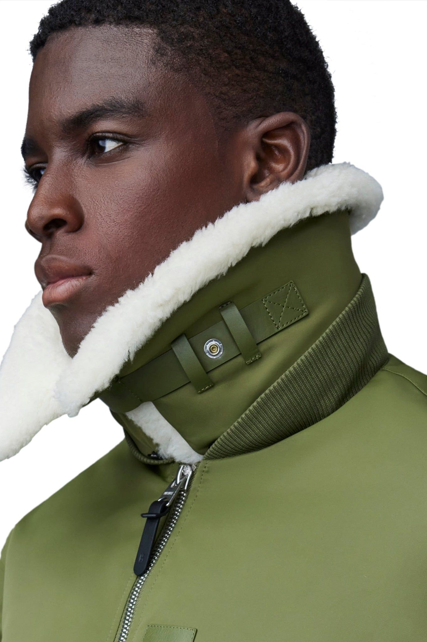 Francis Down Bomber Jacket with Shearling Collar - Men's|-|Blouson aviateur en duvet avec col de rason Francis - Homme sold by Altitude Sports product image thumbnail 4
