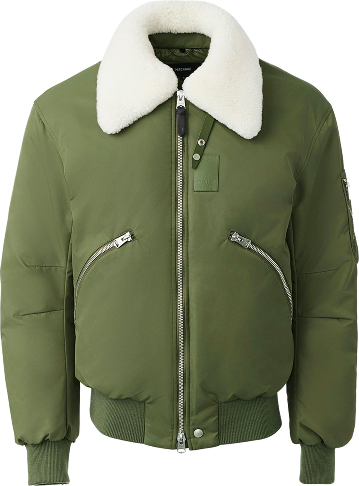 Francis Down Bomber Jacket with Shearling Collar - Men's|-|Blouson aviateur en duvet avec col de rason Francis - Homme sold by Altitude Sports
