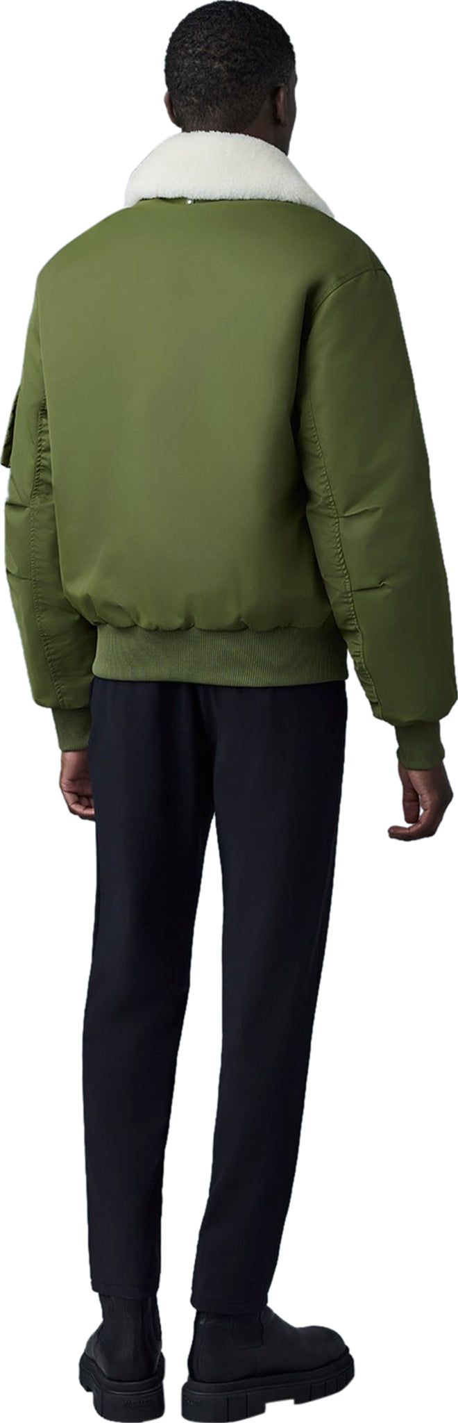 Francis Down Bomber Jacket with Shearling Collar - Men's|-|Blouson aviateur en duvet avec col de rason Francis - Homme sold by Altitude Sports product image thumbnail 2