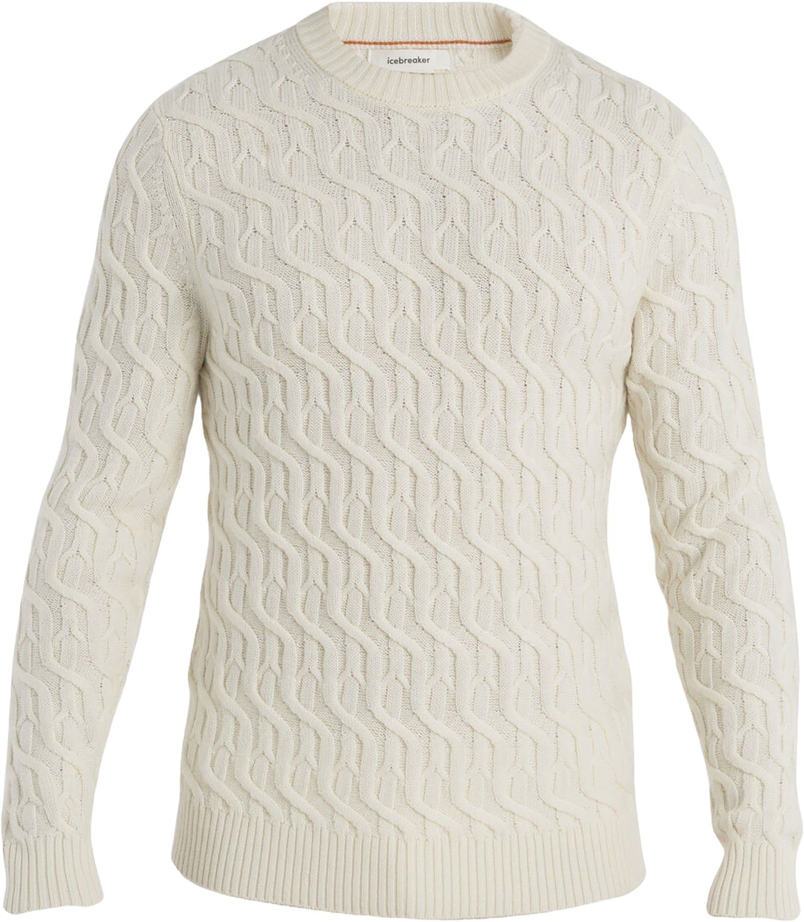 Merino Cable Knit Crewe Sweater - Men's|-|Pullover ras du cou en mérinos - Homme sold by Altitude Sports
