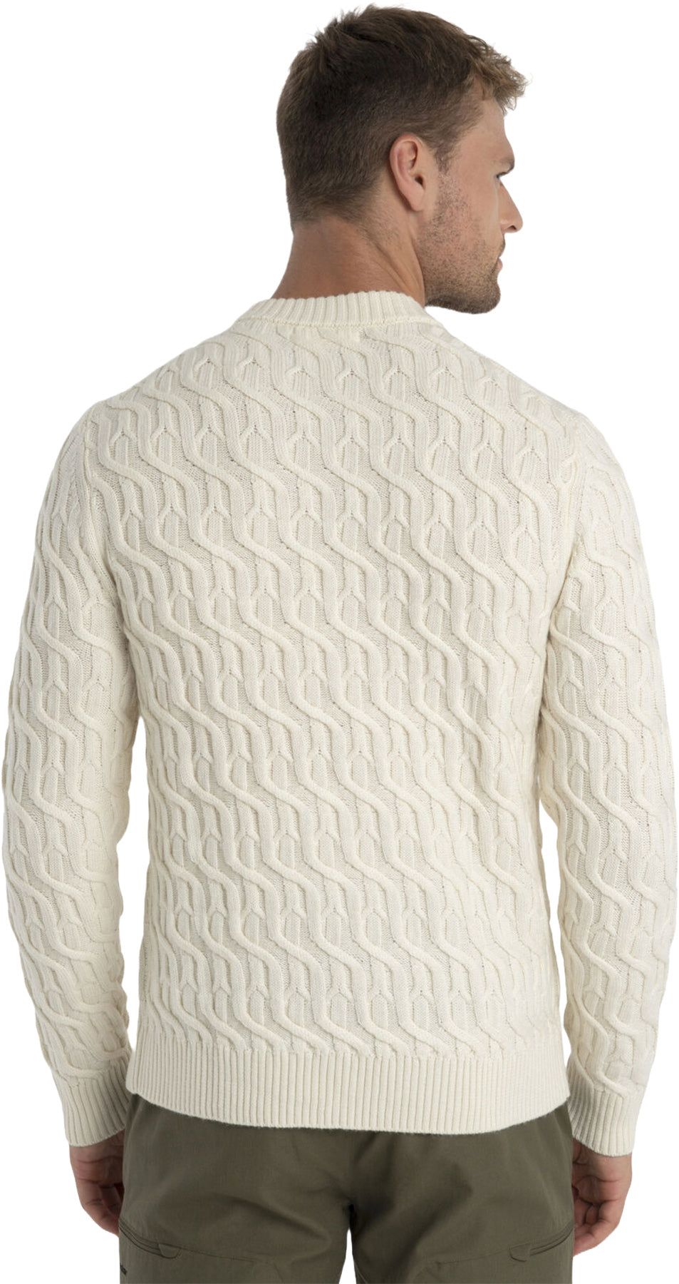Merino Cable Knit Crewe Sweater - Men's|-|Pullover ras du cou en mérinos - Homme sold by Altitude Sports product image thumbnail 2