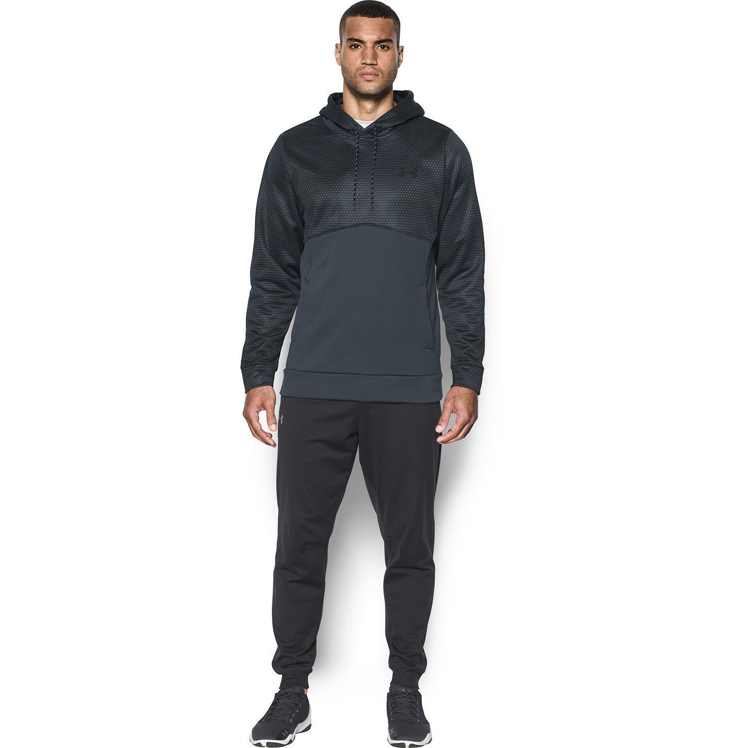 Men' s UA Storm Icon Patterned|-|Chandail à manches longues et capuchon UA Storm Icon Patterned Homme sold by Altitude Sports product image thumbnail 2