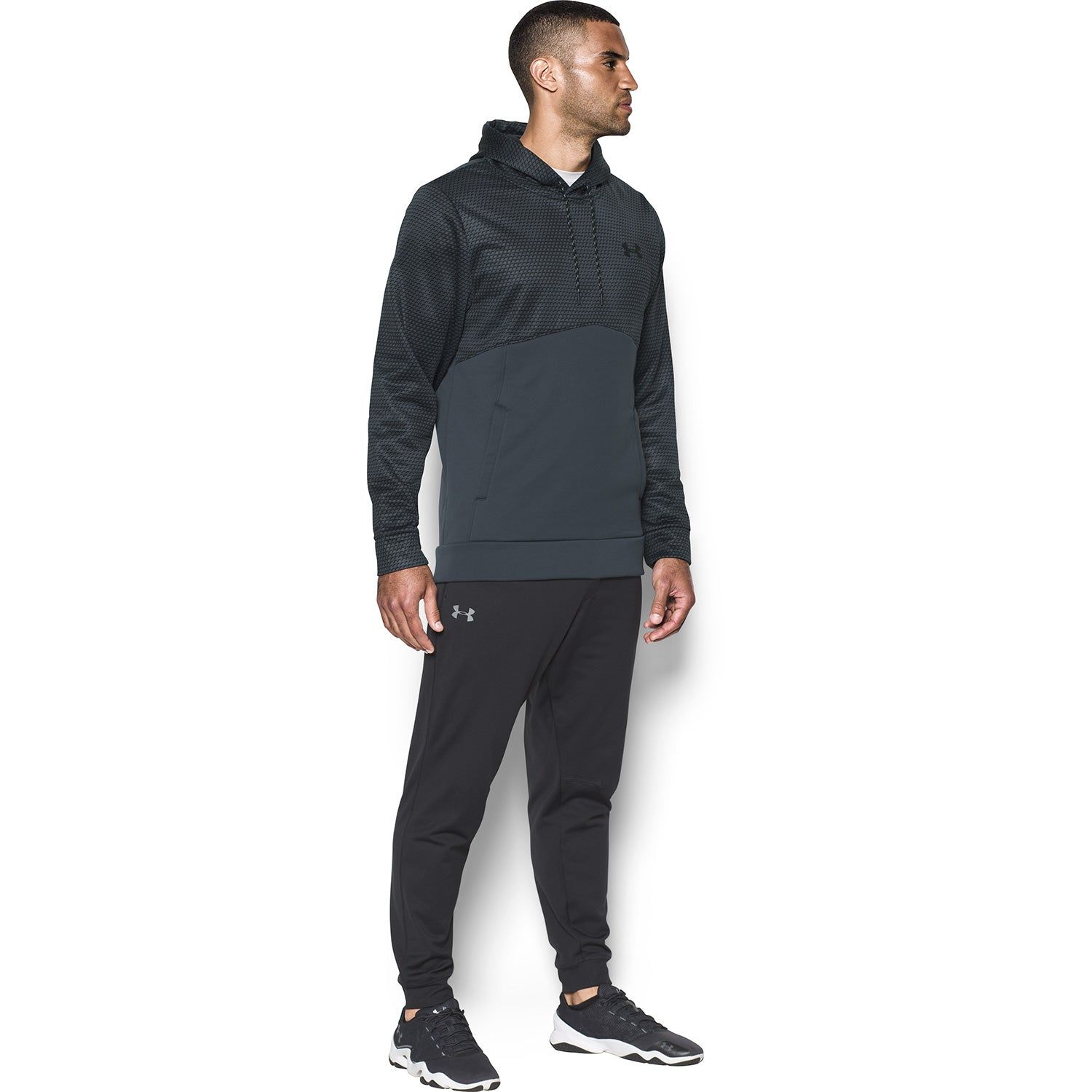 Men' s UA Storm Icon Patterned|-|Chandail à manches longues et capuchon UA Storm Icon Patterned Homme sold by Altitude Sports product image thumbnail 5