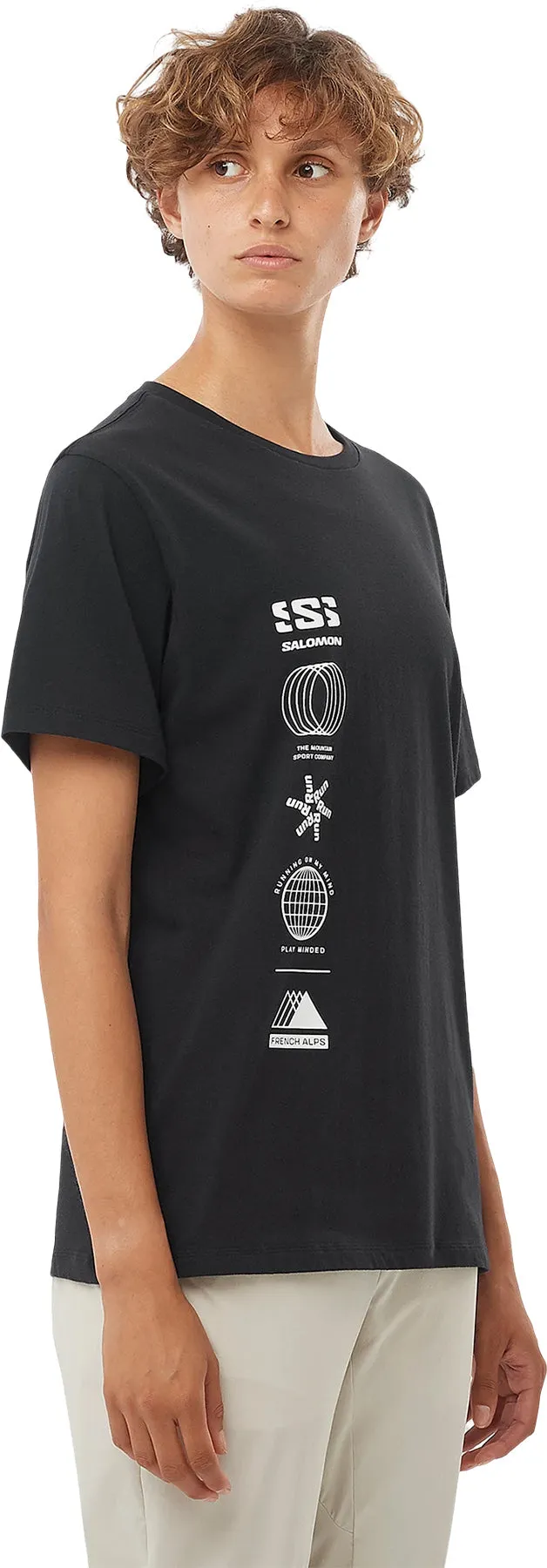 Logo Combo Short Sleeve T-Shirt - Women's|-|T-shirt à manches courtes Logo Combo - Femme sold by Altitude Sports product image thumbnail 4