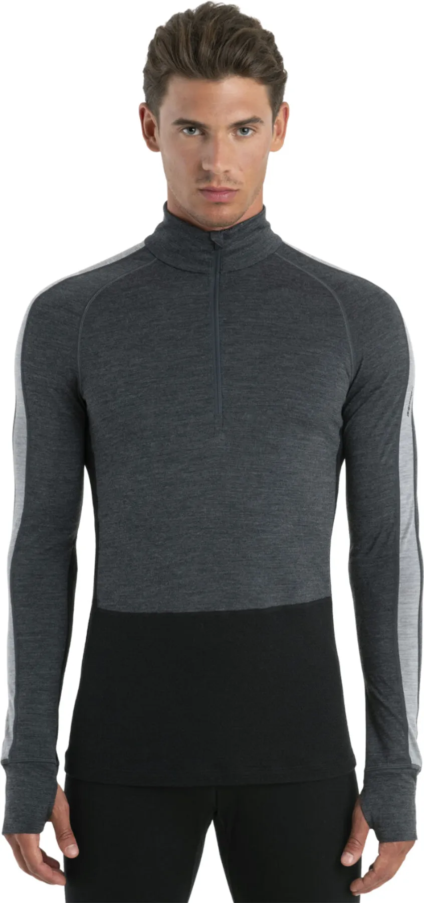 200 ZoneKnit Merino Long Sleeve Half Zip Thermal Top - Men's|-|Haut à demi-glissière thermique à manches longues en laine mérinos 200 ZoneKnit - Homme sold by Altitude Sports