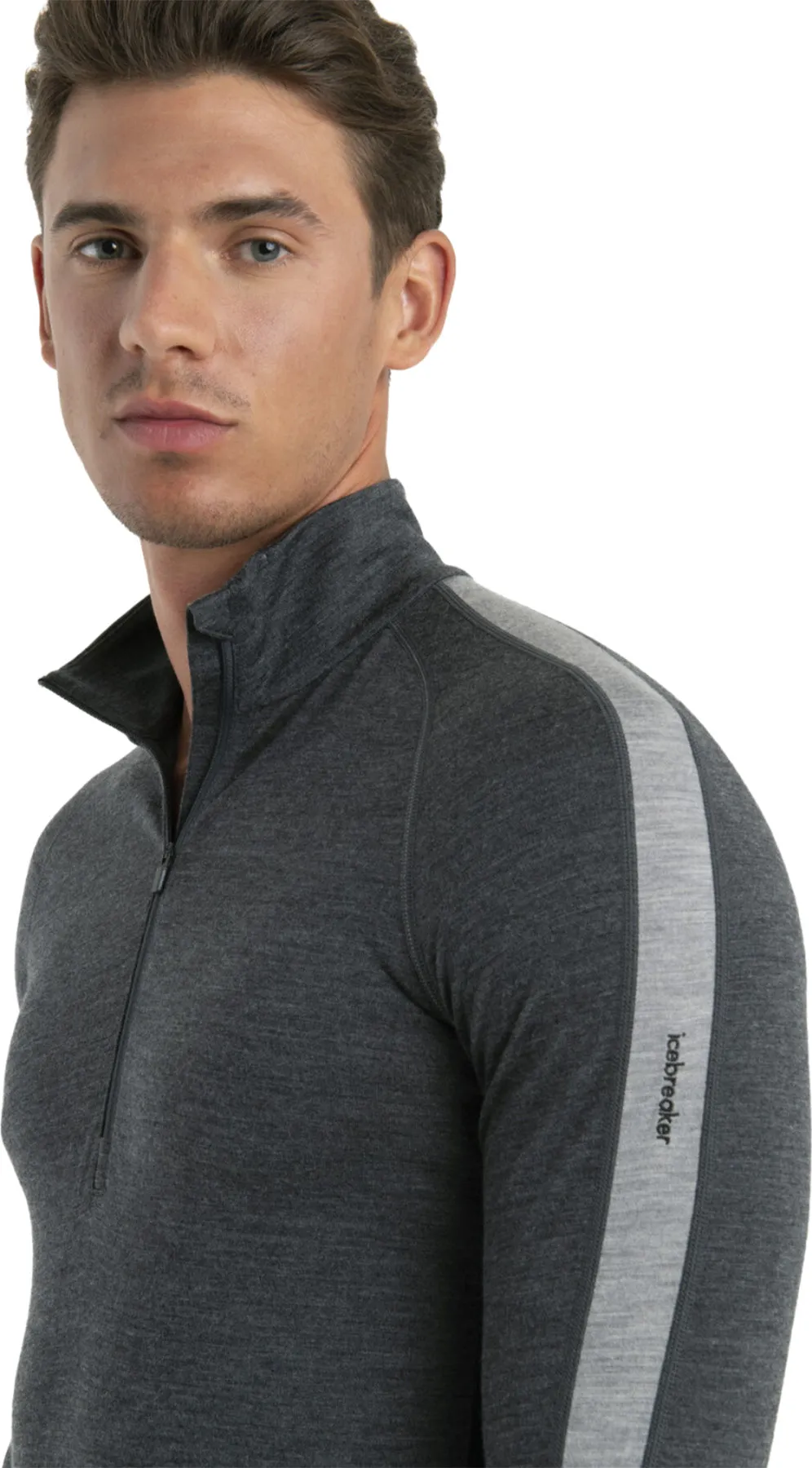 200 ZoneKnit Merino Long Sleeve Half Zip Thermal Top - Men's|-|Haut à demi-glissière thermique à manches longues en laine mérinos 200 ZoneKnit - Homme sold by Altitude Sports product image thumbnail 5