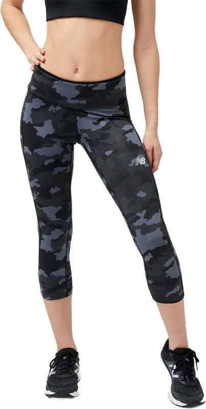 Printed Accelerate Capri - Women's|-|Capri imprimé Accelerate - Femme sold by Altitude Sports