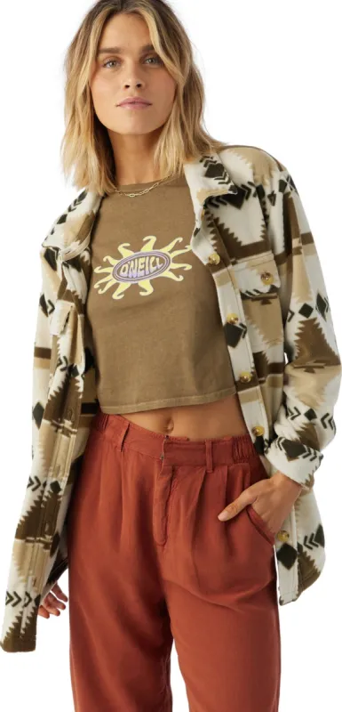 Collins Printed Superfleece Shirt Jacket - Women's|-|Manteau-chemise imprimé Collins Superfleece - Femme sold by Altitude Sports