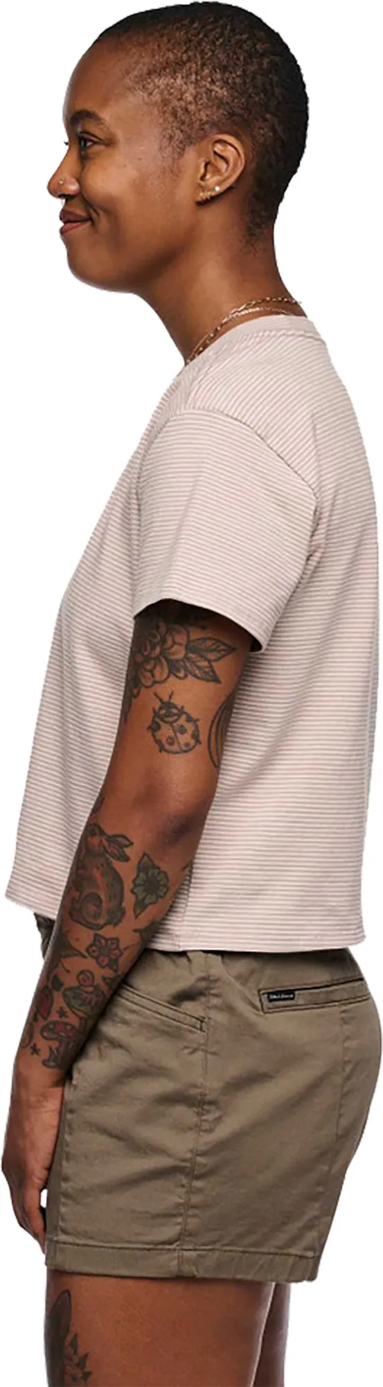 BD Stripe Short Sleeve Tee - Women's|-|T-shirt à manches courtes Stripe BD - Femme sold by Altitude Sports product image thumbnail 3